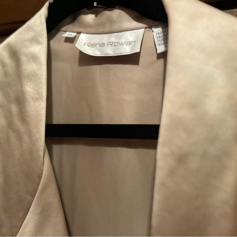 Rene Rowan women’s silk blouse size 14 vintage - Picture 4 of 8